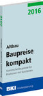 Buchcover BKI Baupreise kompakt 2016 - Altbau