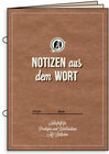 Buchcover Notizen aus dem Wort - Cover braun