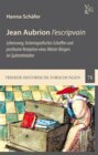 Buchcover Jean Aubrion l’escripvain.