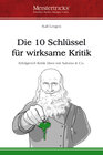 Buchcover Die 10 Schlüssel für wirksame Kritik