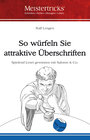 Buchcover So würfeln Sie attraktive Überschriften