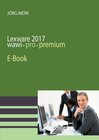 Buchcover Lexware 2017 warenwirtschaft pro premium