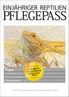 Buchcover NEU EINJÄHRIGER REPTILIEN PFLEGEPASS 2015 Agamen I