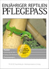 Buchcover NEU EINJÄHRIGER REPTILIEN PFLEGEPASS 2015 Geckos