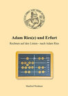 Buchcover Adam Ries(e) und Erfurt