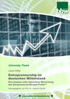 Buchcover Entrepreneurship im deutschen Mittelstand