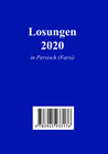 Buchcover Losungen 2020 in Persisch