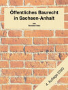 Buchcover Öffentliches Baurecht in Sachsen-Anhalt