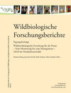 Buchcover Wildbiologische Forschungsberichte Band 3