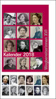 Buchcover Kombi aus "Kalender 2018 Wegbereiterinnen XVI" (ISBN 9783945959183) und "Postkartenset Wegbereiterinnen XVI" (ISBN 97839