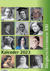 Buchcover Kombi aus "Kalender 2023 Wegbereiterinnen XXI" (ISBN 9783945959626 und "Postkartenset Wegbereiterinnen XXI" (ISBN 978394
