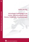 Buchcover Internationale Studiengänge in den Geistes- und Kulturwissenschaften: Chancen, Perspektiven, Herausforderungen