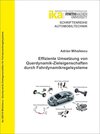 Buchcover Effiziente Umsetzung von Querdynamik-Zieleigenschaften durch Fahrdynamikregelsysteme