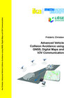 Buchcover Advanced Vehicle Collision Avoidance using GNSS, Digital Maps and V2V Communication