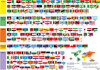 Buchcover Erlebnisposter Flaggen aller Kontinente