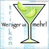 Buchcover WENIGER TRINKEN IST MEHR!