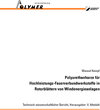 Buchcover Polyurethanharze für Hochleistungs-Faserverbundstoffe in Rotorblättern von Windenergieanlagen