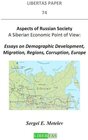 Buchcover Aspects of Russian Society - A Siberian Economic Point of View