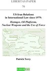 Buchcover US-Iran Relations in International Law since 1979