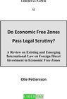 Buchcover Do Economic Free Zones Pass Legal Scrutiny?