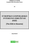 Buchcover Evropsko Gospodarsko Interesno Zdruzenje (EGIZ) - The EEIG in Slovenia