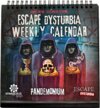 Buchcover ESCAPE Dysturbia Weekly Calendar: Pandemonium