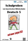 Buchcover Deutsch 5, Schulaufgaben bayerischer Mittelschulen mit Lösungen nach LehrplanPLUS