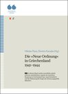 Buchcover Die »Neue Ordnung« in Griechenland 1941–1944