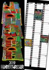 Buchcover Hundertwasser Streifenkalender Art 2019