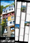 Buchcover Hundertwasser Streifenkalender Architektur 2019