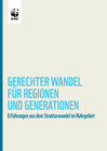 Buchcover Gerechter Wandel für Regionen und Generationen