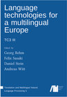 Buchcover Language technologies for a multilingual Europe