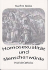 Buchcover Homosexualität und Menschenwürde