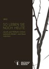 Buchcover So leben sie noch heute