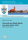 Buchcover Chronik der Stadt Barth aus dem Jahre 1619