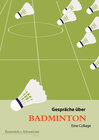 Buchcover Gespräche über Badminton