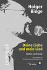 Buchcover Holger Biege Liederbuch, inkl. CD mit 18 Titeln