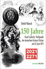 Buchcover 150 Jahre Kurd Laßwitz´ Nullpunkt der deutschen Science Fiction am 21. Juni 1871