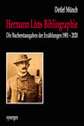 Buchcover Kommentierte und illustrierte Bibliographie der Bucherstausgaben der 540 Erzählungen von Hermann Löns 1901 - 2020