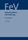 Buchcover Fahrerlaubnis-Verordnung
