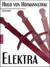 Buchcover Elektra