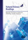 Buchcover Natural Science Readings
