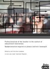 Buchcover Professionalism of the teacher in the context of educational innovations