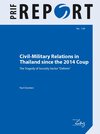Buchcover Civil-Military Relations in Thailand since the 2014 Coup