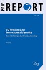 Buchcover 3D Printing and International Security