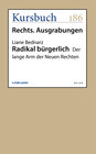 Buchcover Radikal bürgerlich