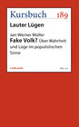 Buchcover Fake Volk?
