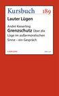 Buchcover Grenzschutz