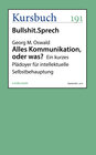 Buchcover Alles Kommunikation, oder was?