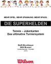 Buchcover Die "Superhelden" - Tennis - Jokerkarten - Training "To-Go"